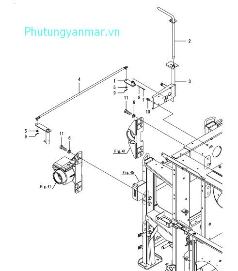 Ống nối (buồng cấp lúa) 2